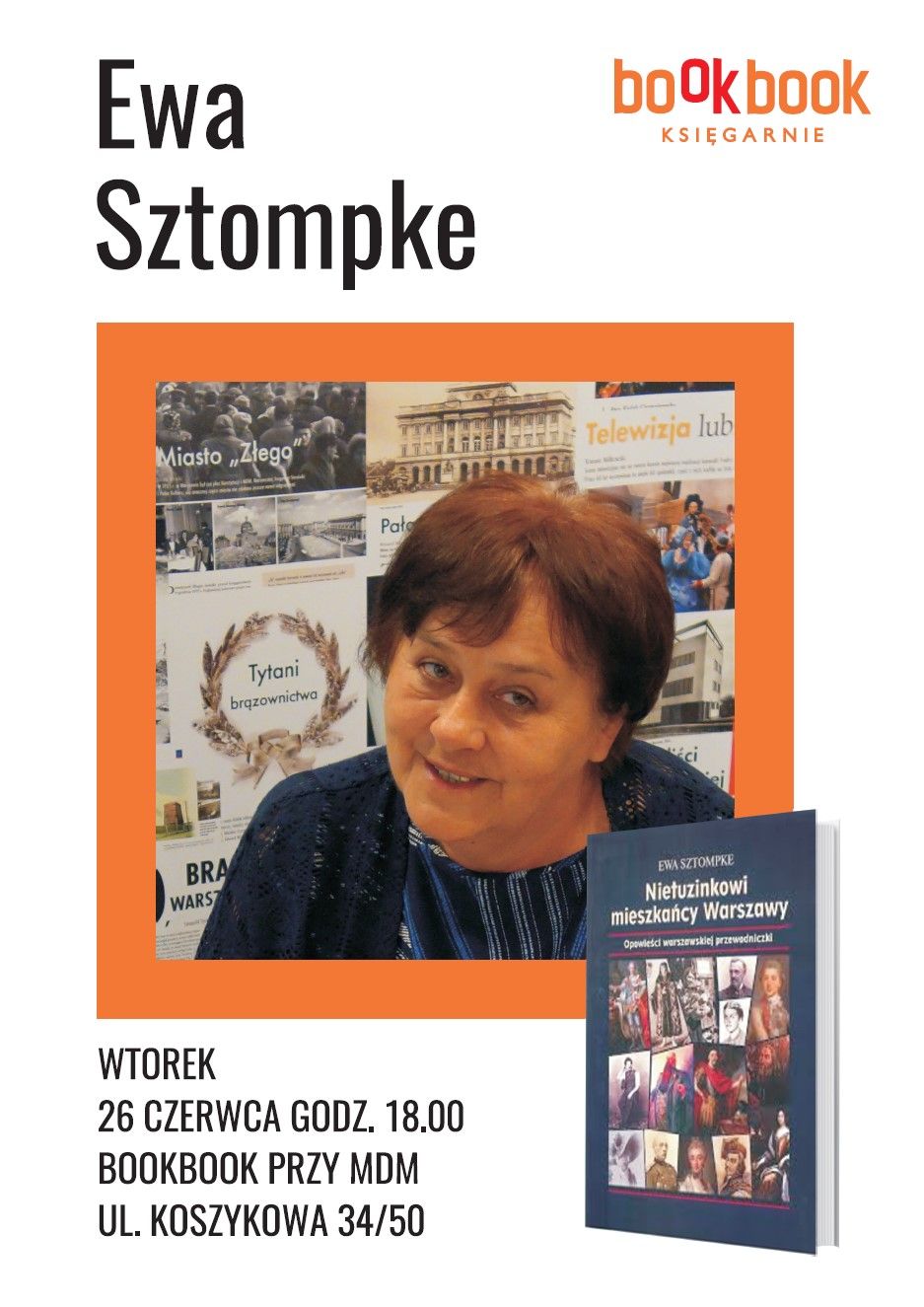 Ewa Sztompke, "Nietuzinkowi mieszkańcy Warszawy. Opowieści warszawskiej przewodniczki", 